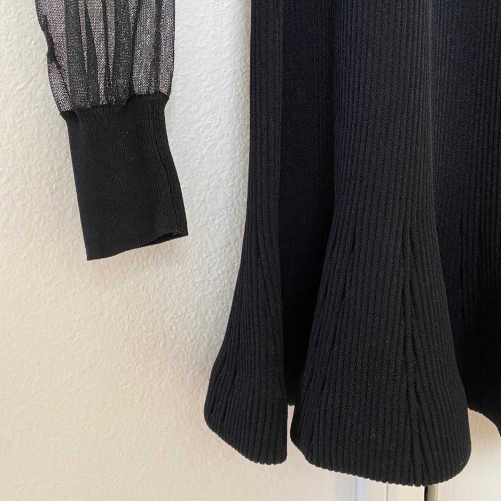 Worn once ALEXANDER MCQUEEN couture black dress - Picture 7 of 14
